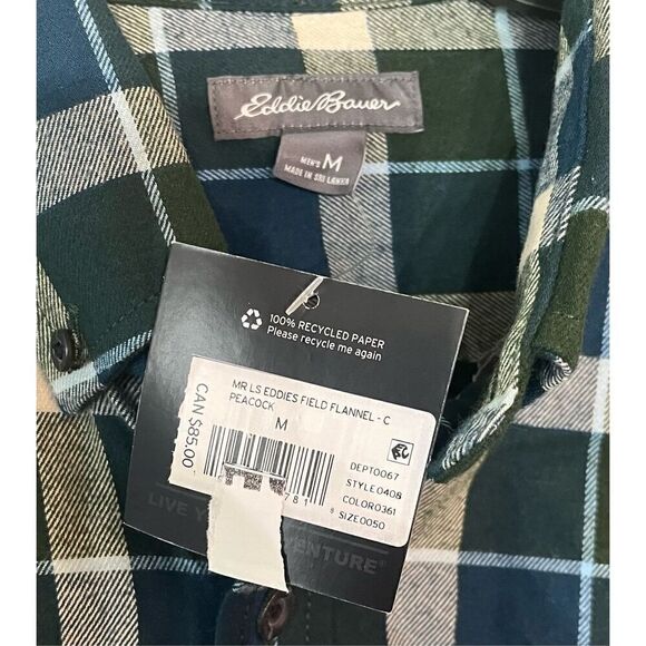 Eddie Bauer Men's Eddie's Field Flannel - Picture 5 of 5